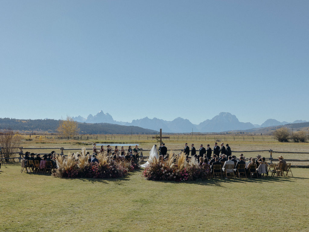 Jackson Hole Wedding Ceremony